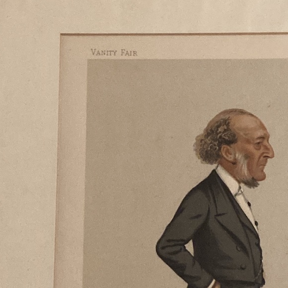 1881 Vanity Fair Spy “The Times” Lythograph - Picture 4 of 9